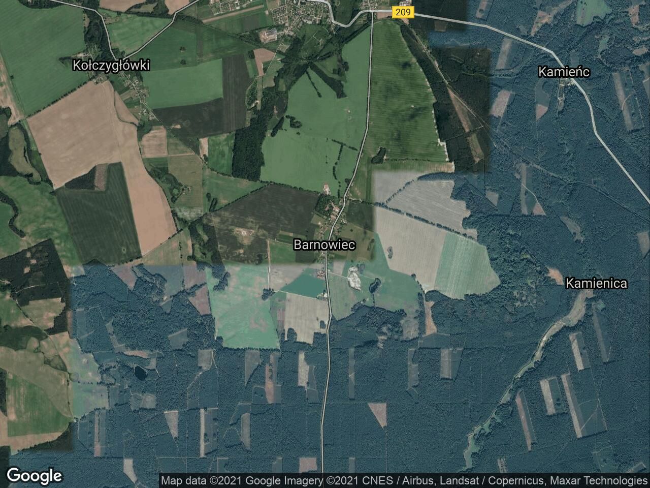 Działka budowlana Barnowiec. Zdjęcie 1