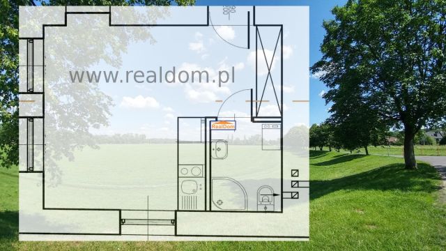Mieszkanie 1-pokojowe Kraków Salwator, ul. Królowej Jadwigi. Zdjęcie 1