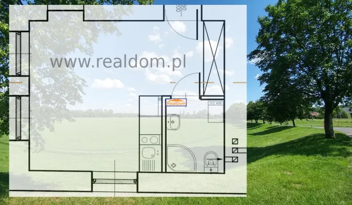 Mieszkanie 1-pokojowe Kraków Salwator, ul. Królowej Jadwigi
