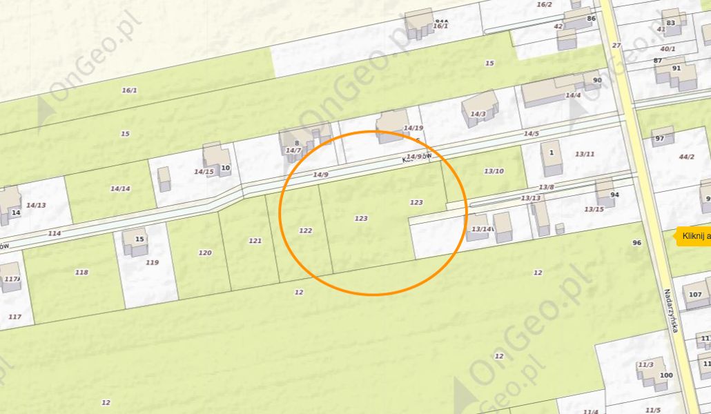 Działka budowlana Szamoty, ul. Kozaków. Zdjęcie 2