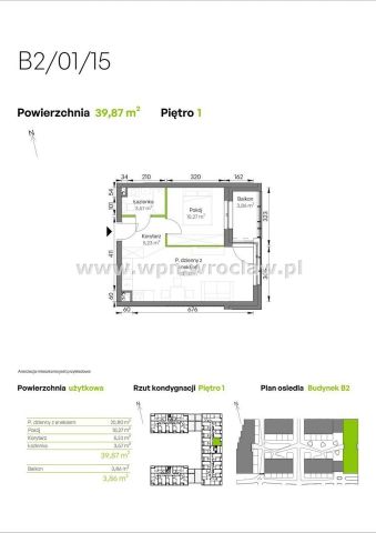 Mieszkanie 2-pokojowe Wrocław Fabryczna. Zdjęcie 2