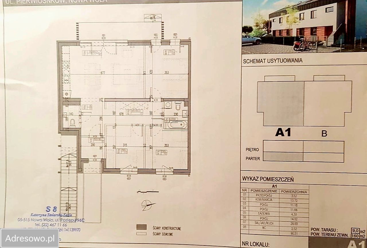 Mieszkanie 4-pokojowe Nowa Wola, ul. Pierwiosnków. Zdjęcie 20