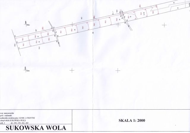 Działka budowlana Sukowska Wola. Zdjęcie 1