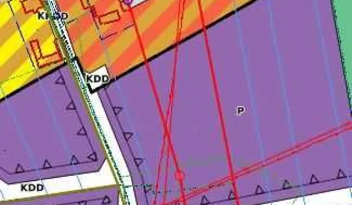 Działka inwestycyjna Krępa