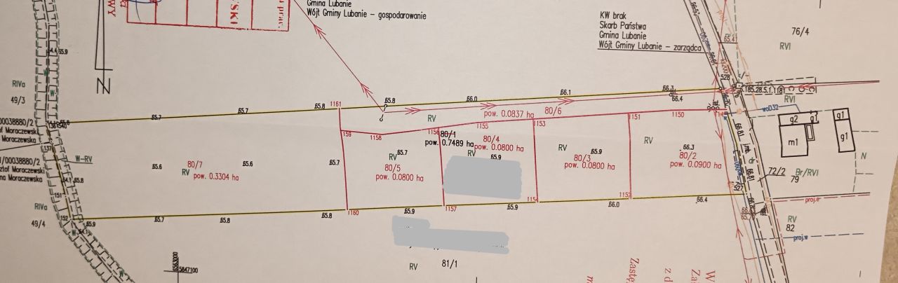 Działka rolno-budowlana Probostwo Dolne. Zdjęcie 2