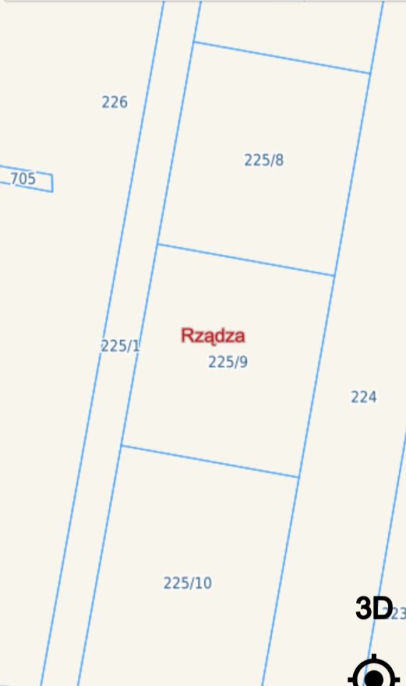 Działka budowlana Rządza