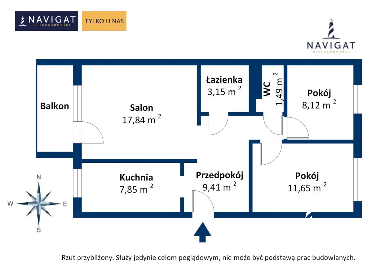 Mieszkanie 3-pokojowe Rumia Janowo, ul. Gdańska. Zdjęcie 21