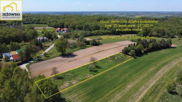 Działka budowlana Kazimierz Dolny, ul. Góry. Zdjęcie 3