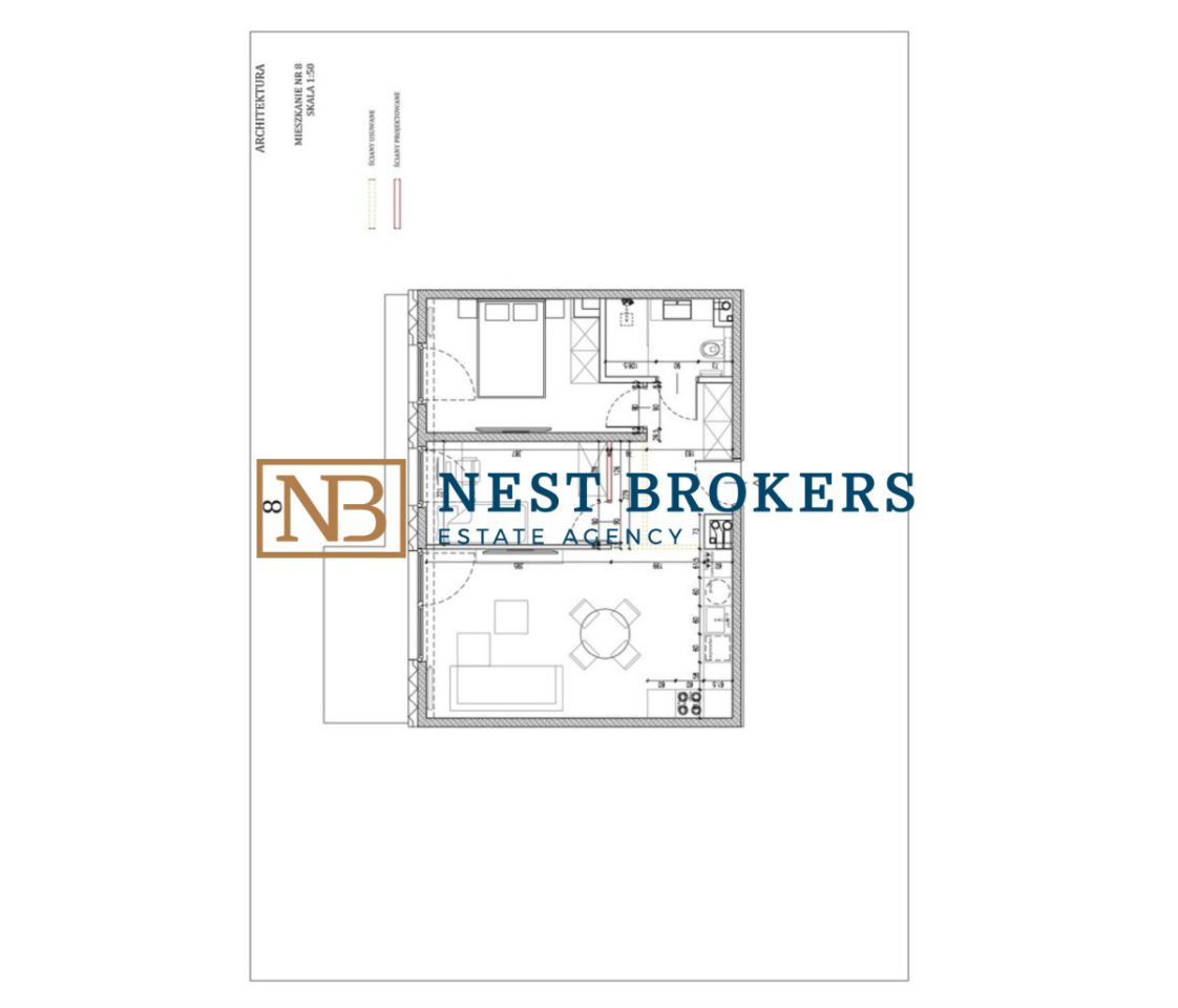Mieszkanie 3-pokojowe Kraków Prądnik Czerwony, ul. Dominikanów. Zdjęcie 15