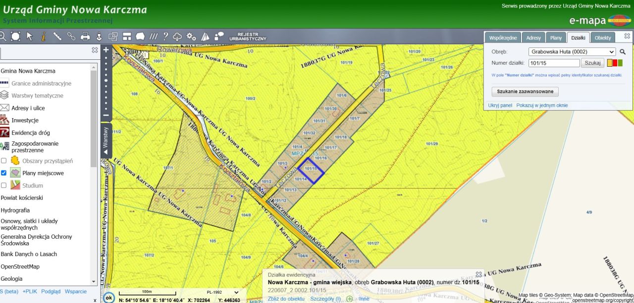 Działka budowlana Grabowska Huta, ul. Tęczowa. Zdjęcie 7