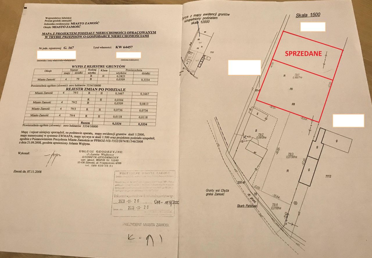 Działka budowlana Zamość Janowice Duże, ul. Braterstwa Broni. Zdjęcie 4