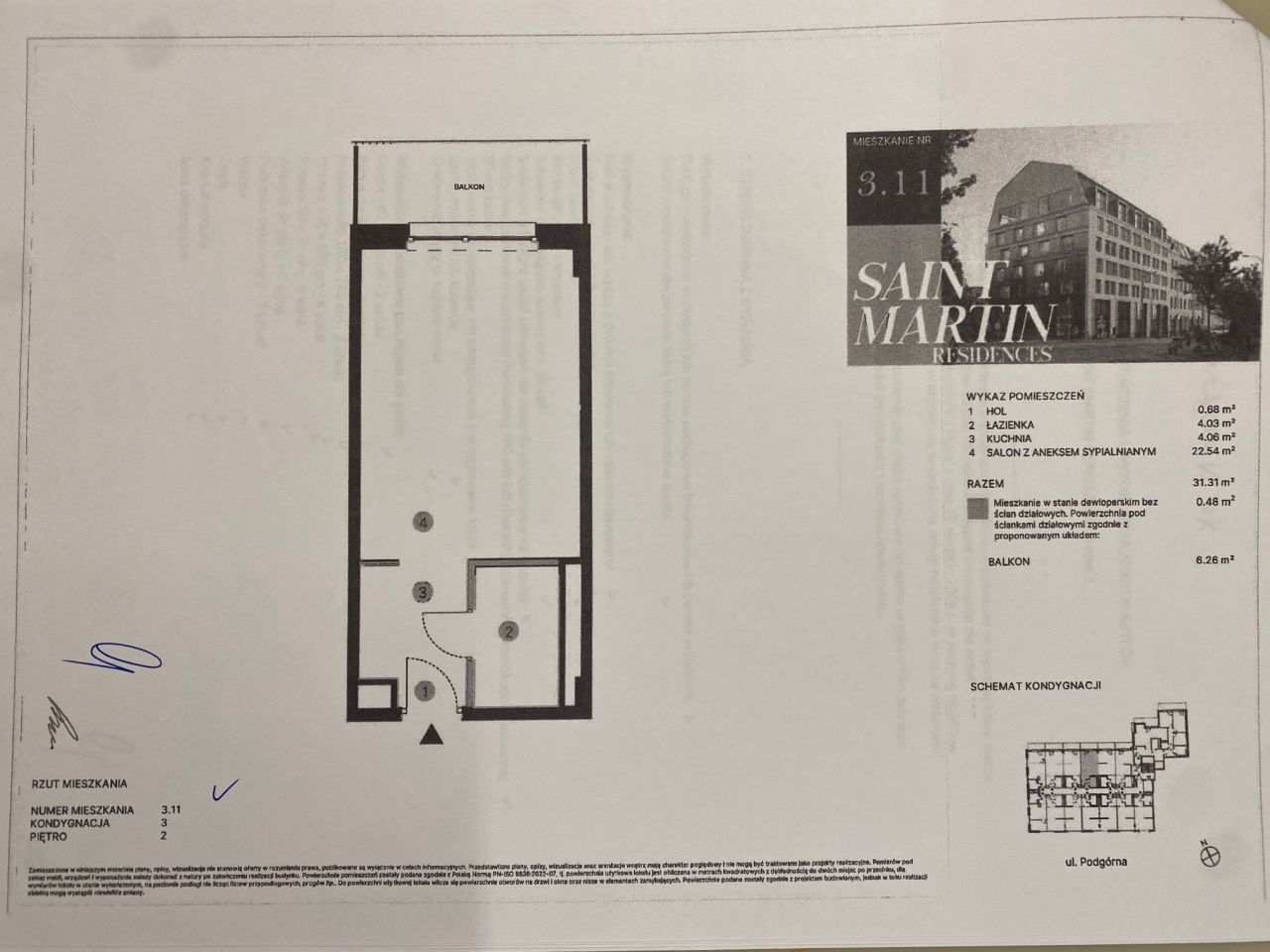 Mieszkanie 1-pokojowe Poznań Centrum, ul. Podgórna. Zdjęcie 16