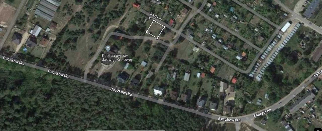 Działka rod Łochów, ul. Baczkowska. Zdjęcie 6