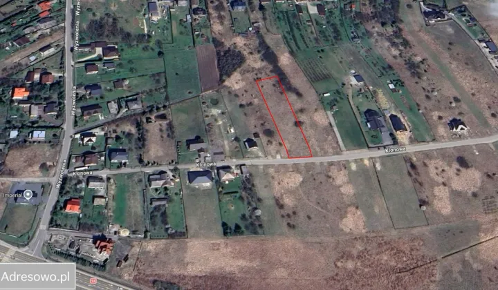 Działka budowlana Bolesław, ul. Klonowa