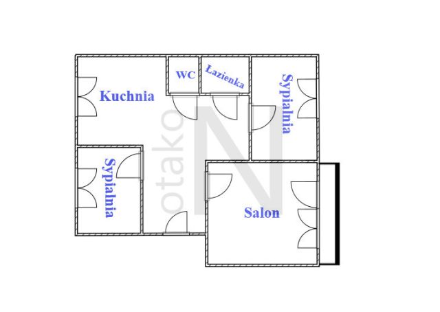 Mieszkanie 3-pokojowe Częstochowa Północ. Zdjęcie 9