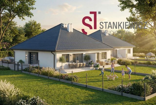 bliźniak, 3 pokoje Leszno, ul. Chabrowa. Zdjęcie 1