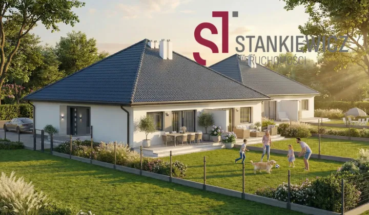 bliźniak, 3 pokoje Leszno, ul. Chabrowa