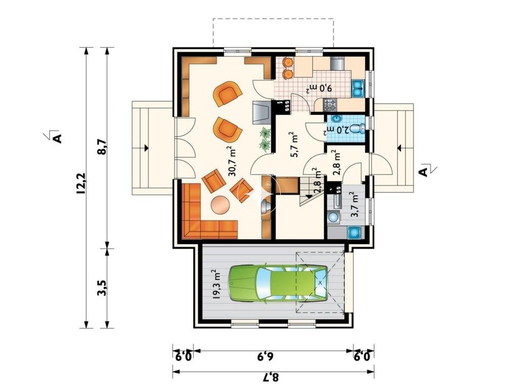 dom wolnostojący, 4 pokoje Kurki. Zdjęcie 8