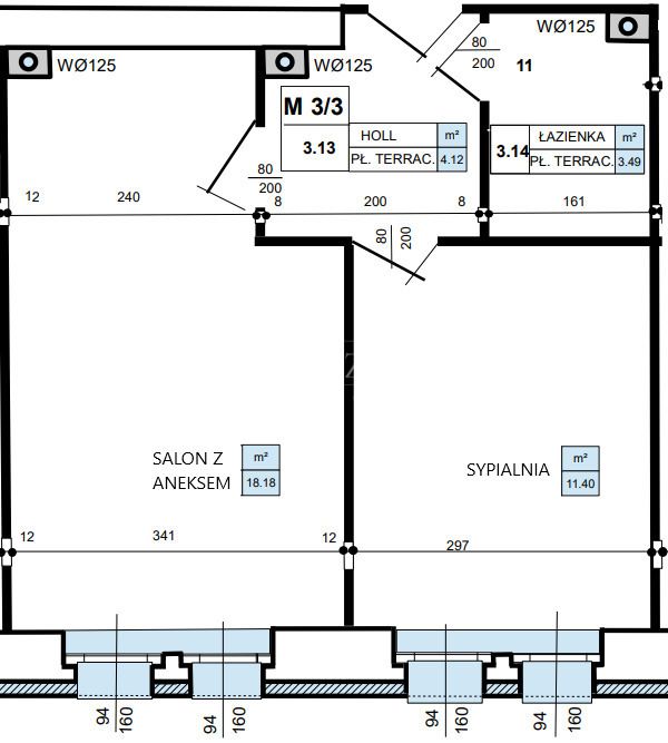 Mieszkanie 2-pokojowe Grodków, ul. Warszawska. Zdjęcie 6