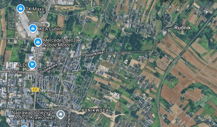 Działka budowlana Lublin Rudnik, ul. Majerankowa