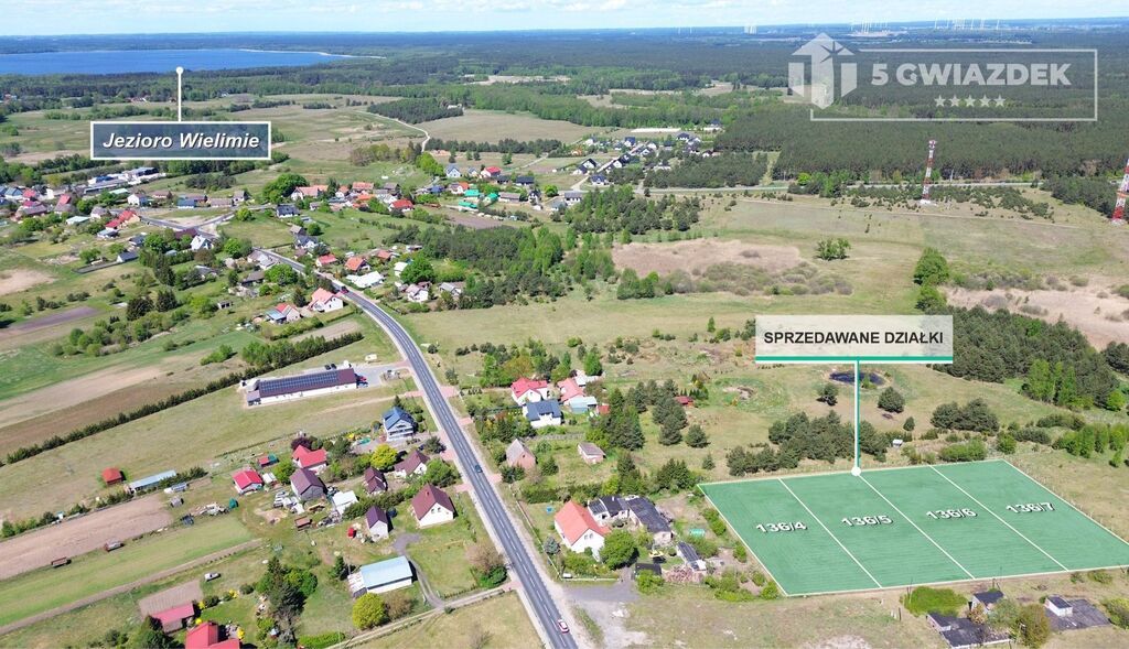 Działka budowlana Gwda Mała. Zdjęcie 2