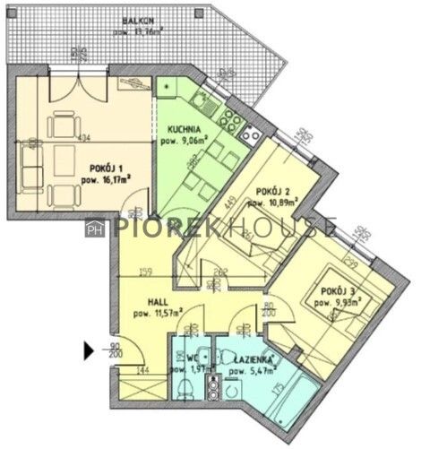 Mieszkanie 3-pokojowe Warszawa Białołęka, ul. Strumykowa. Zdjęcie 20