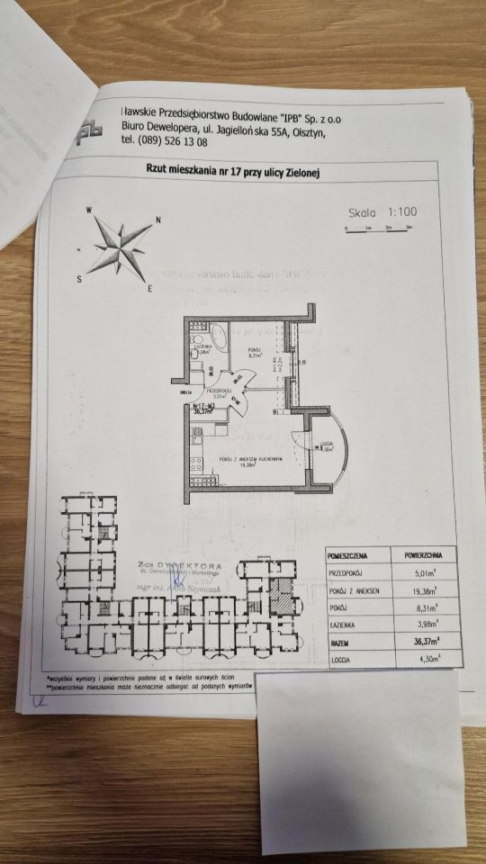 Mieszkanie 2-pokojowe Iława, ul. Kazimierza Odnowiciela. Zdjęcie 8