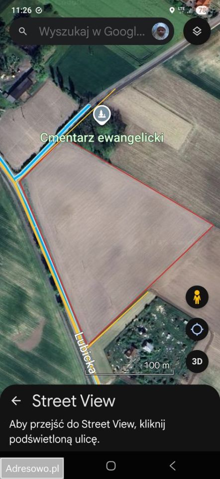 Działka rolno-budowlana Rogówko. Zdjęcie 2