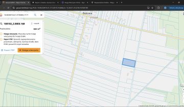 Działka budowlana Bukowa