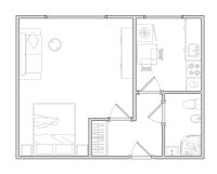 Mieszkanie 1-pokojowe Krosno, ul. Naftowa. Zdjęcie 4