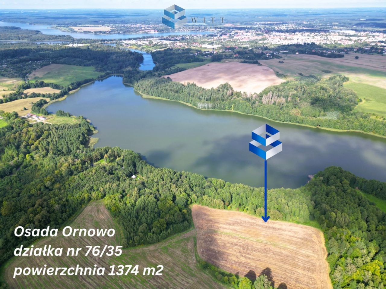Działka budowlana Ornowo. Zdjęcie 1