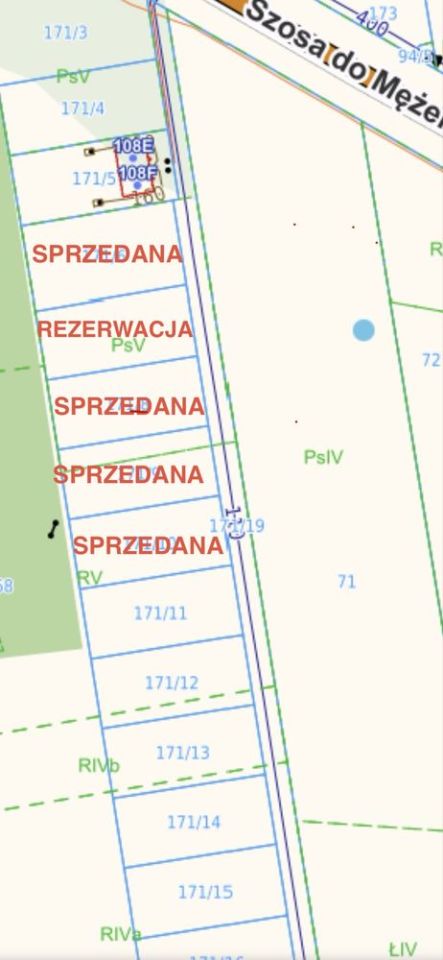 Działka budowlana Zawady, ul. Szosa do Mężenina. Zdjęcie 7