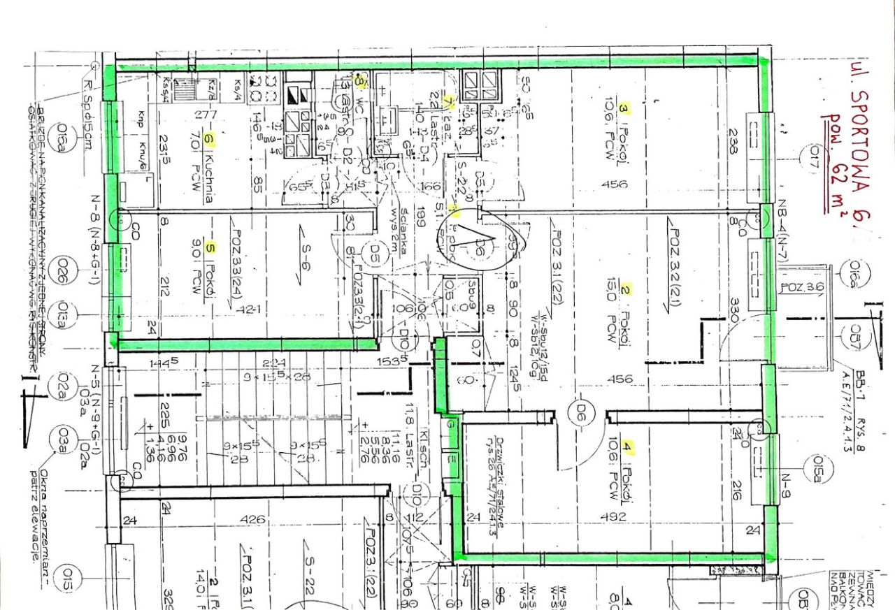 Mieszkanie 4-pokojowe Przasnysz, ul. Sportowa