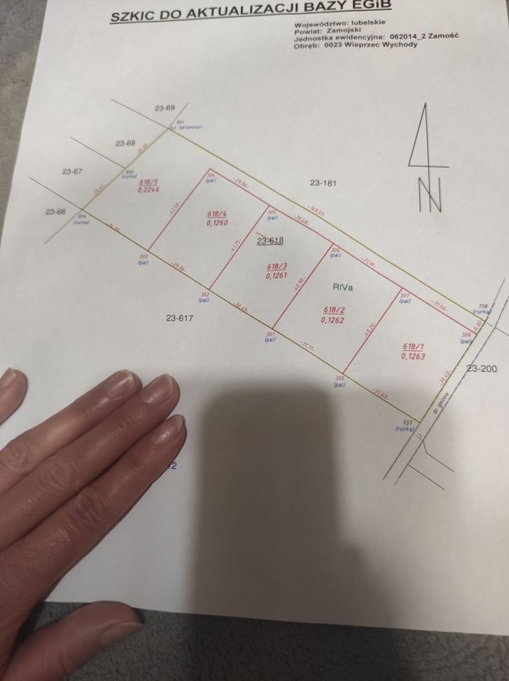 Działka budowlana Wychody. Zdjęcie 6