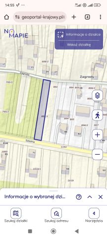 Działka budowlana Opole Lubelskie Zagrody, ul. Zagrody. Zdjęcie 3