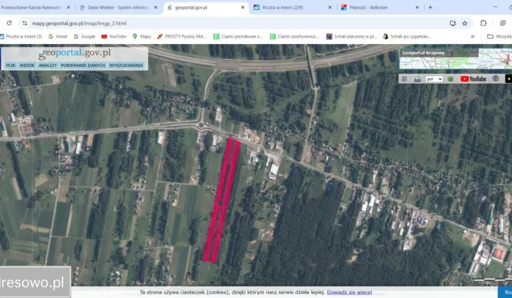 Działka inwestycyjna Choszczówka Rudzka