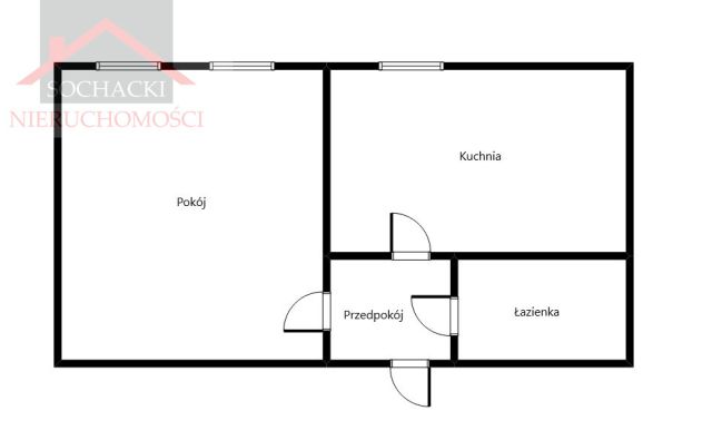 Mieszkanie 1-pokojowe Lubań, ul. Bankowa. Zdjęcie 11