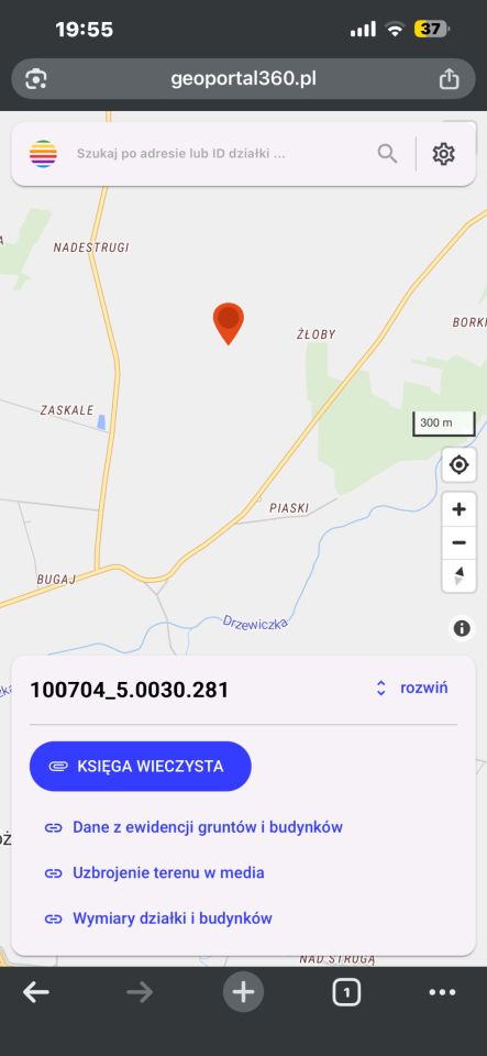 Działka rolno-budowlana Wola Załężna Żłoby. Zdjęcie 4