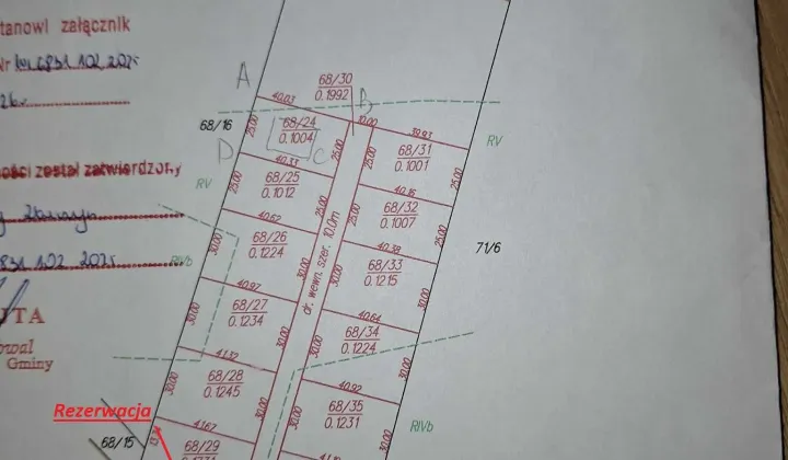 Działka budowlana Ługi Wielkie