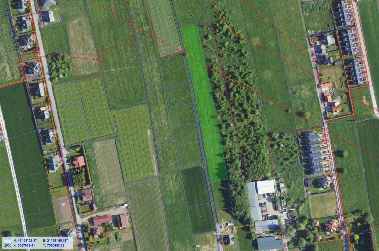 Działka budowlana Rzeszów, ul. Budziwojska. Zdjęcie 1