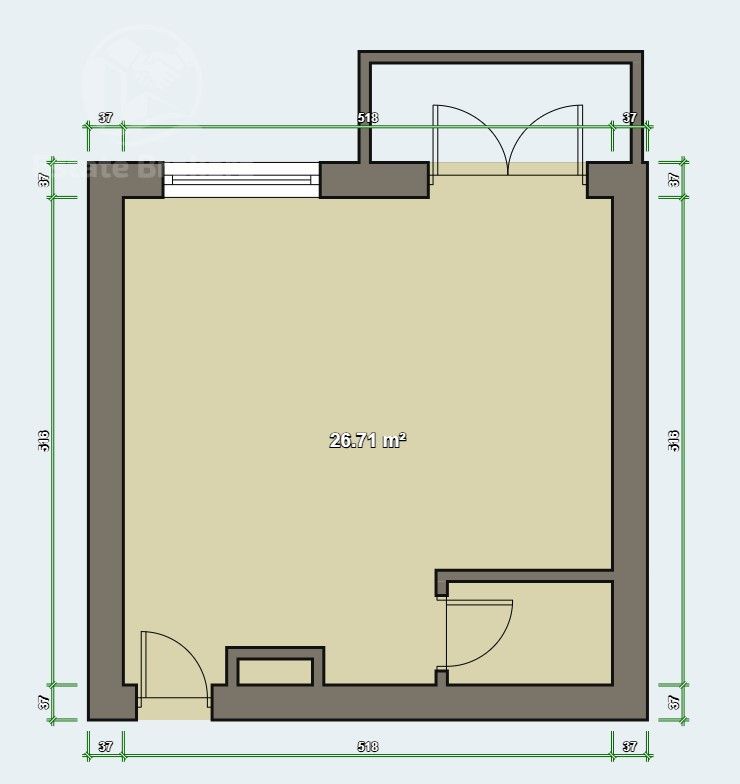Mieszkanie 1-pokojowe Wrocław Stare Miasto, ul. Zaporoska. Zdjęcie 4