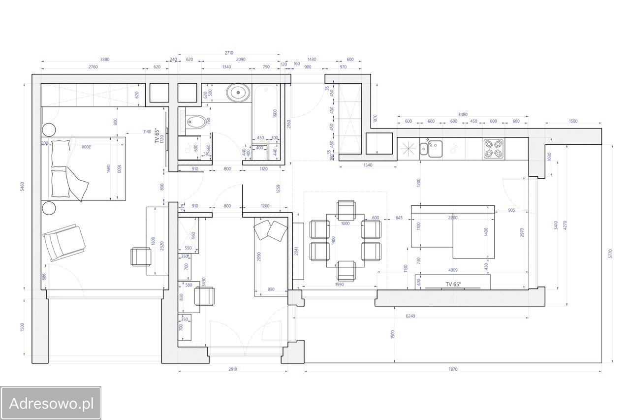 Mieszkanie 3-pokojowe Warszawa Służewiec, ul. Taśmowa. Zdjęcie 20