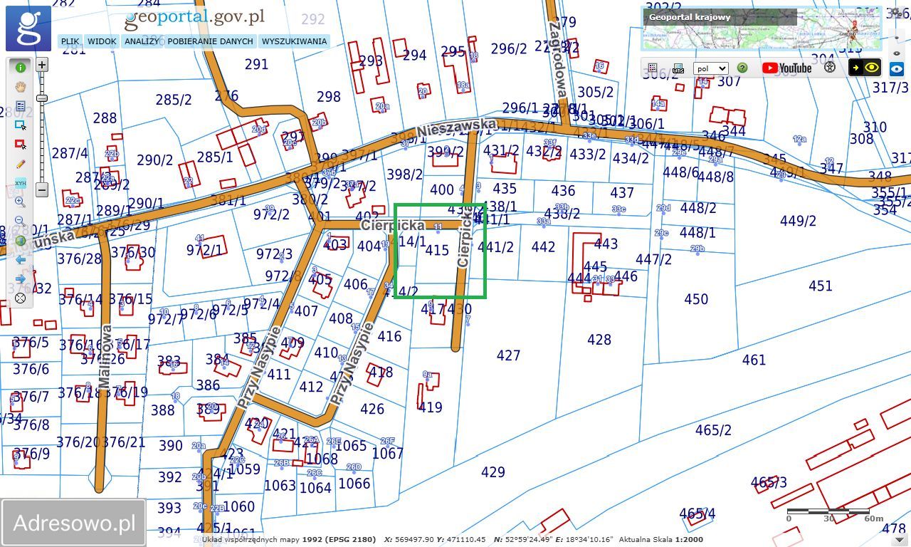 Działka budowlana Toruń Piaski, ul. Cierpicka. Zdjęcie 2