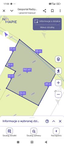 Działka budowlana Cegielnia, ul. Nowa. Zdjęcie 1