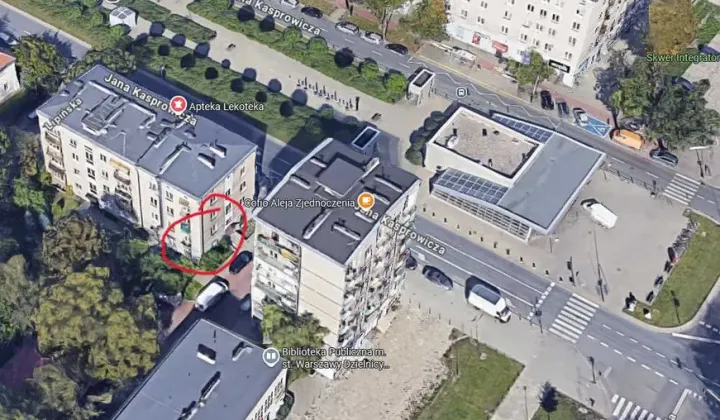 Mieszkanie 2-pokojowe Warszawa Bielany, ul. Jana Kasprowicza