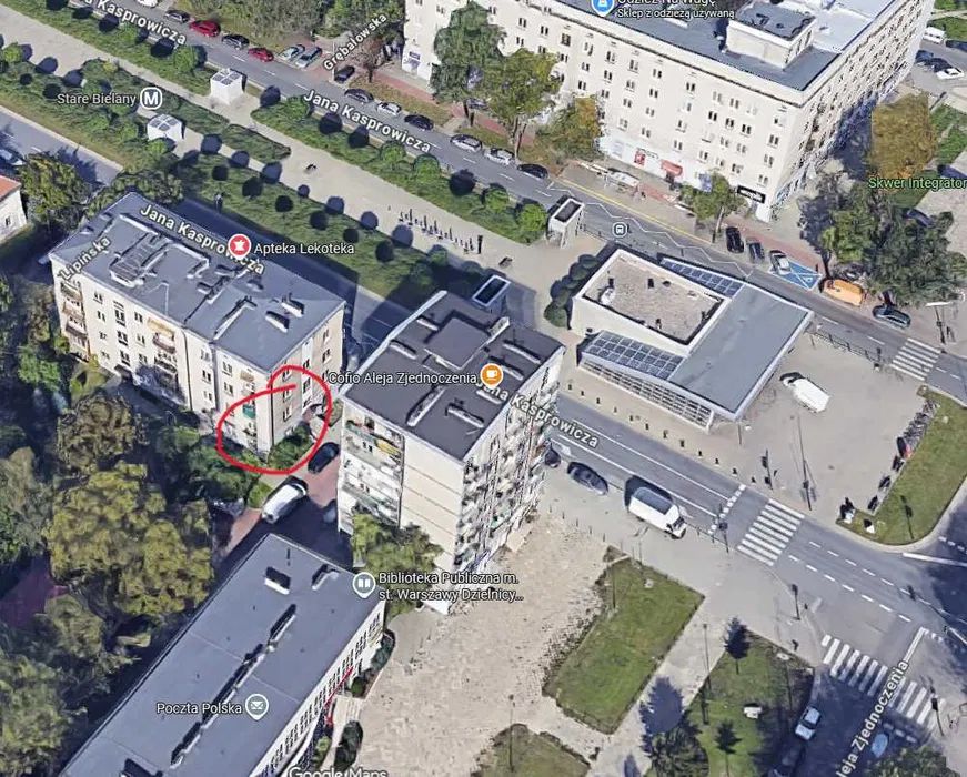 Mieszkanie 2-pokojowe Warszawa Bielany, ul. Jana Kasprowicza. Zdjęcie 1