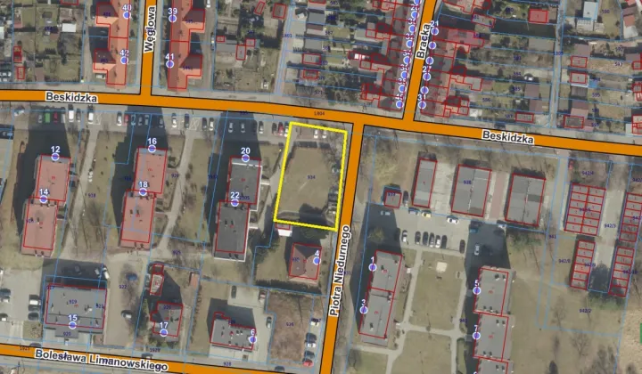 Działka inna Gliwice, ul. Piotra Niedurnego