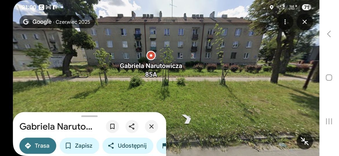 Mieszkanie 1-pokojowe Żychlin, ul. Gabriela Narutowicza