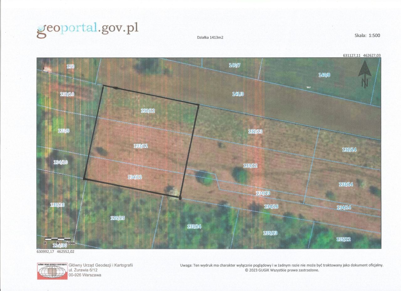 Działka budowlana Wólka Pracka Zawady, ul. Zawadzka. Zdjęcie 2