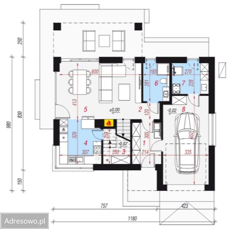 dom wolnostojący, 5 pokoi Lubiszewo Tczewskie, ul. Leśna. Zdjęcie 10